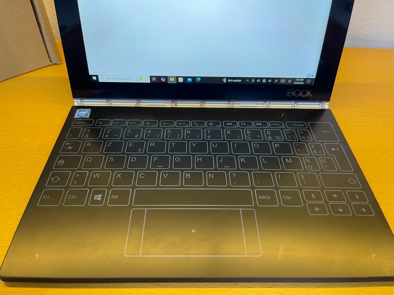 Lenovo YogaBook Touch and Tab Laptop