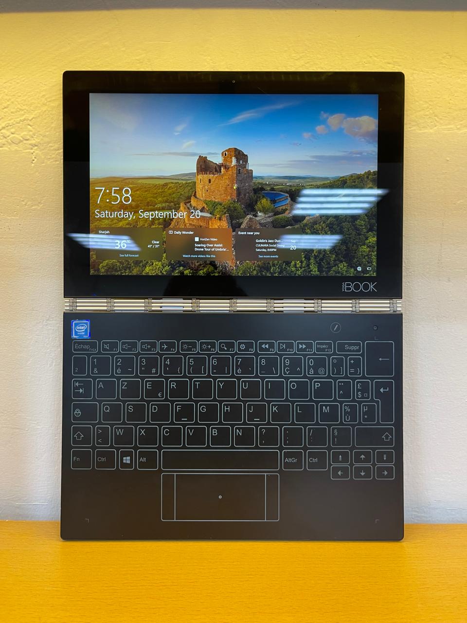 Lenovo YogaBook Touch and Tab Laptop